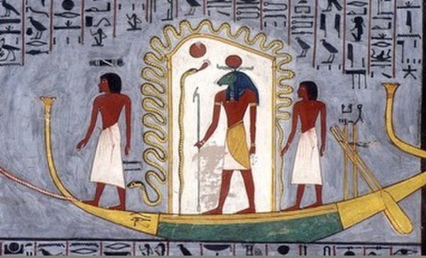 Древний Египет Ладья Амон ра