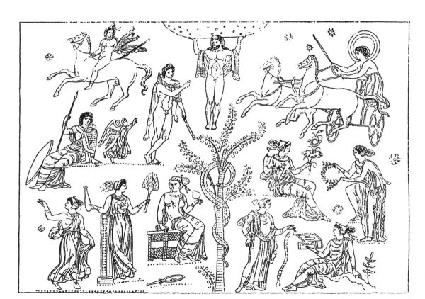 Мифы древней Греции яблоки Гесперид