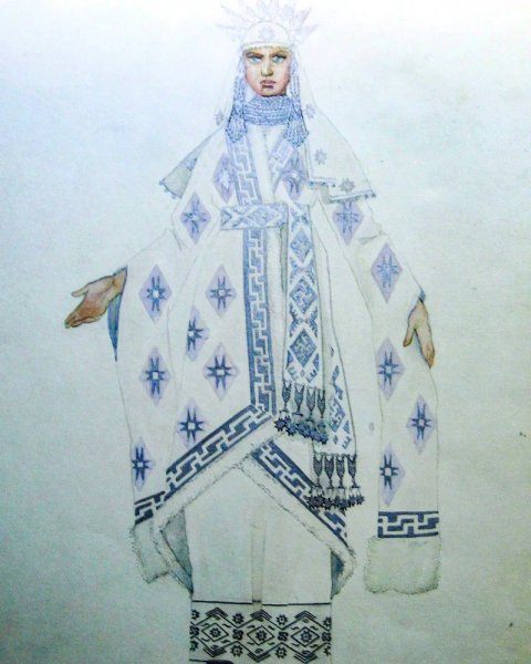 Снегурочка Римский Корсаков эскизы костюмов
