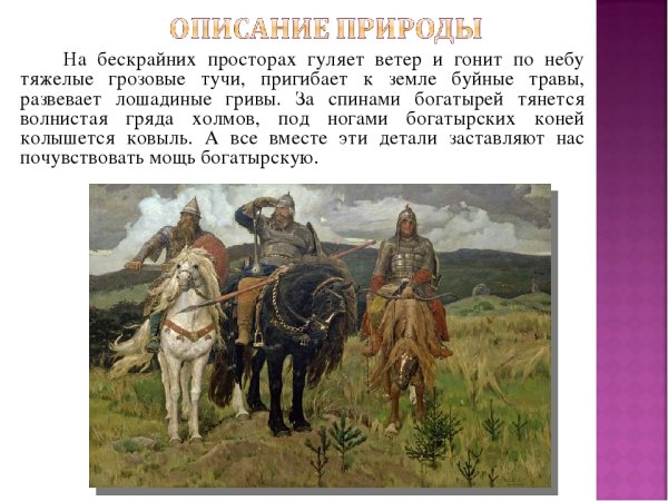 Имена богатырей на картине Васнецова три богатыря