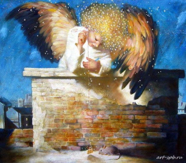 Ангелы в современной живописи