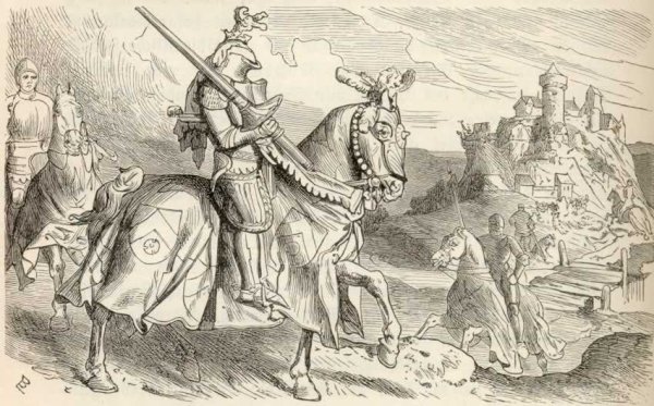 Гравюры рыцарей средневековья