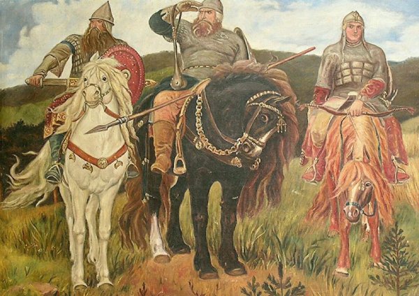 Виктор Васнецов богатыри 1898