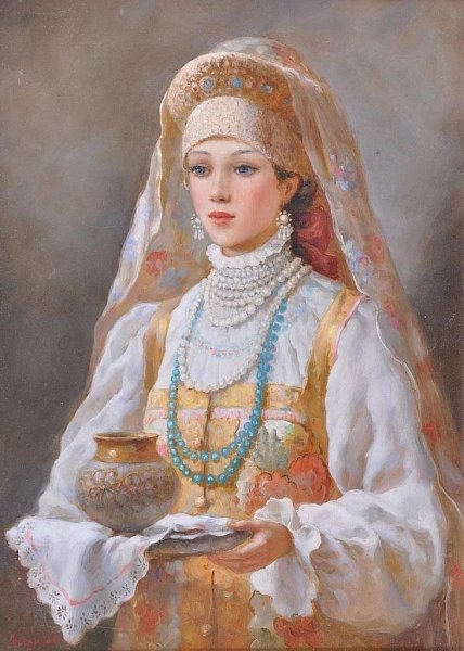 Владислав Нагорнов портрет русская красавица