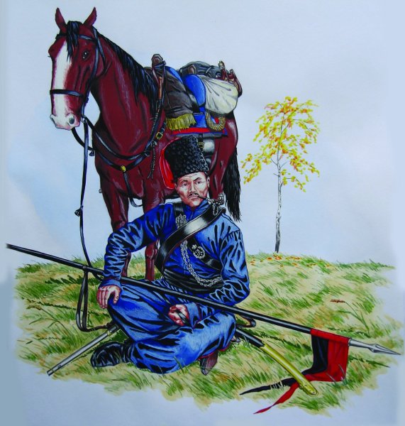 Калмыцкий кавалерист 1812