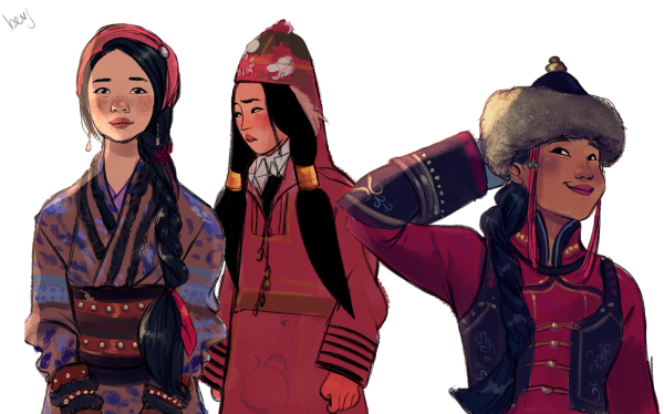 Монгольские женщины современные