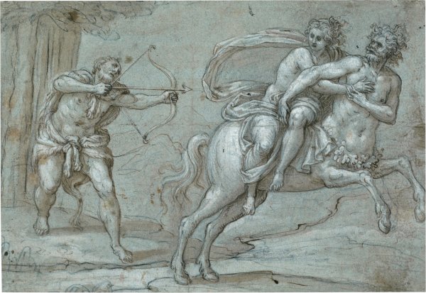Геракл, убивающий кентавра Несса