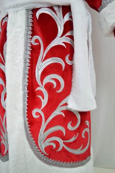 Ткань для костюма Деда Мороза