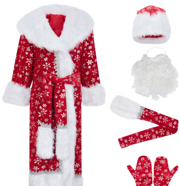 Одежда Деда Мороза для детей