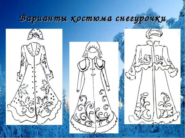 Национальный костюм рисунок
