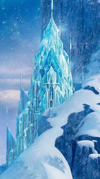 Рисунки холодное царство снежной королевы