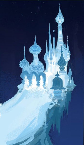 Холодное сердце ледяной дворец