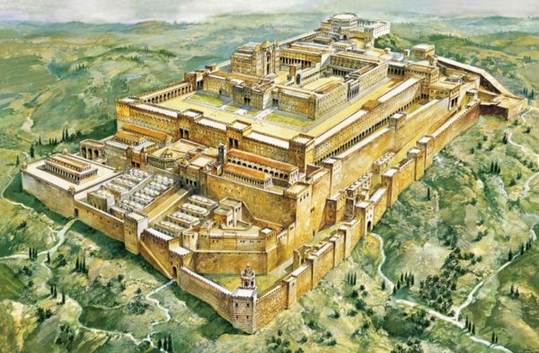 Рисунки храм царя соломона