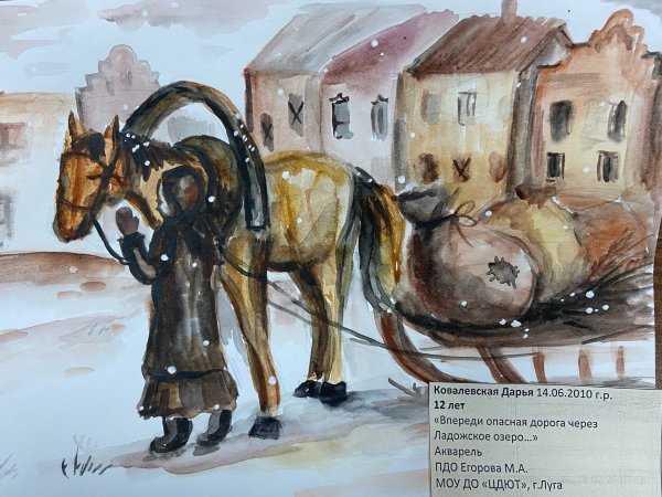 Конкурс детских рисунков блокада Ленинграда