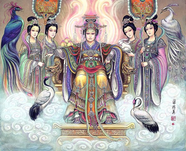 Си Ван му китайская богиня