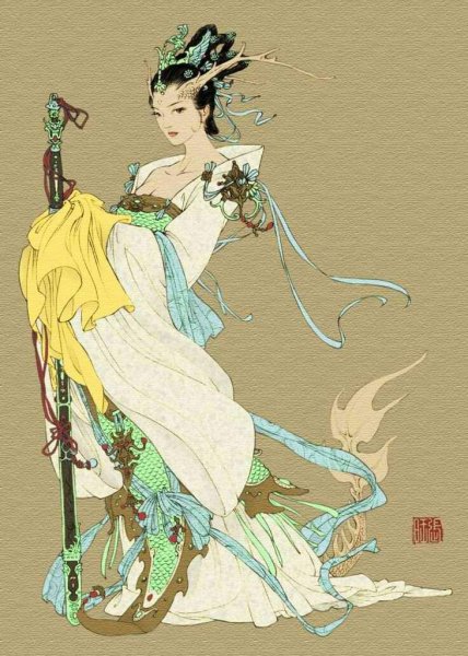 Китайская богиня Нюйва