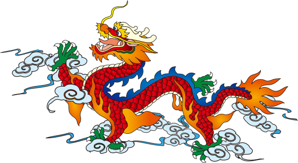 Китайский дракон для детей