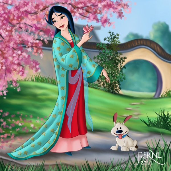 Принцесса Мулан мультфильм