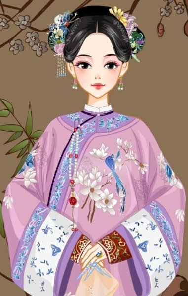 Китайская принцесса рисовать
