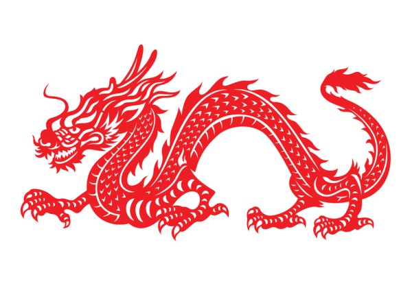Китайский символ дракона