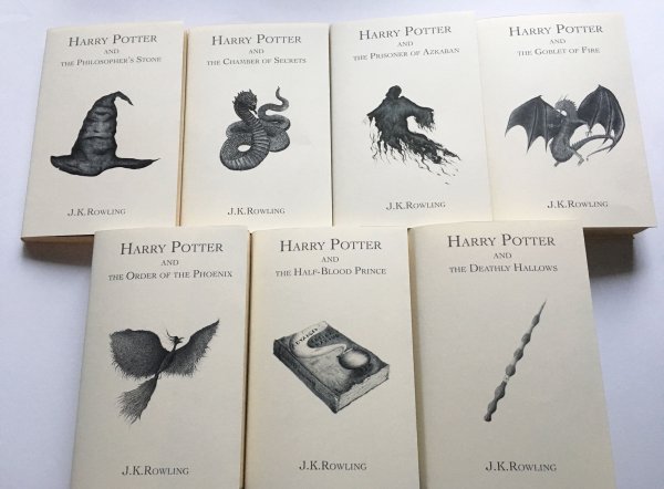 Обложки книг Гарри Поттер для печати