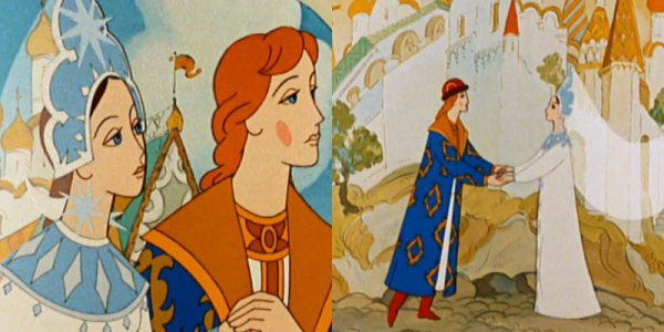 Рисунки князя гвидона и царевны лебедь