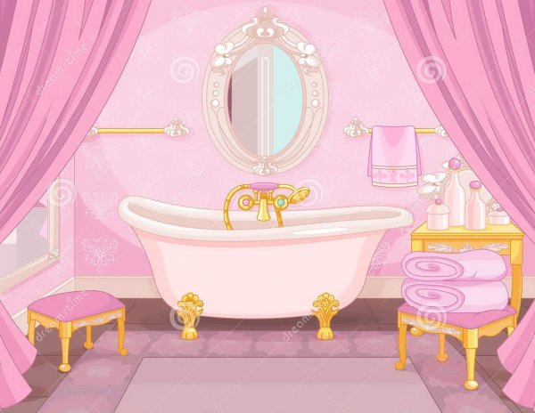 Рисунки комната принцессы
