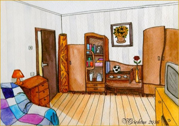 Квартира рисунок