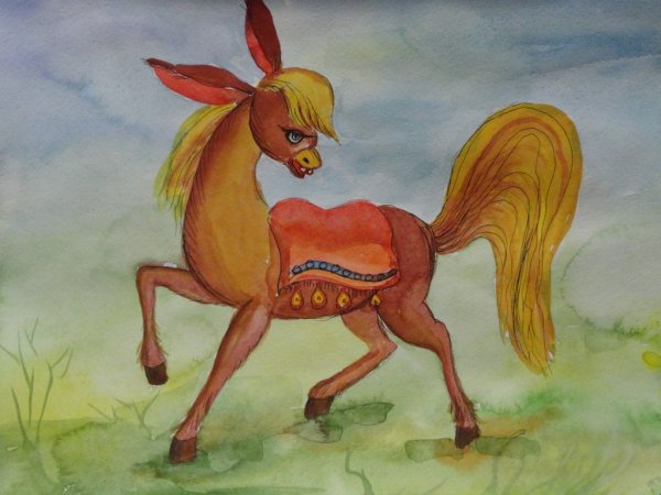 Иллюстрации к сказке конёк горбунок Ершова