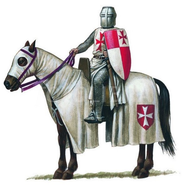 Конный Тевтонский рыцарь 13 век