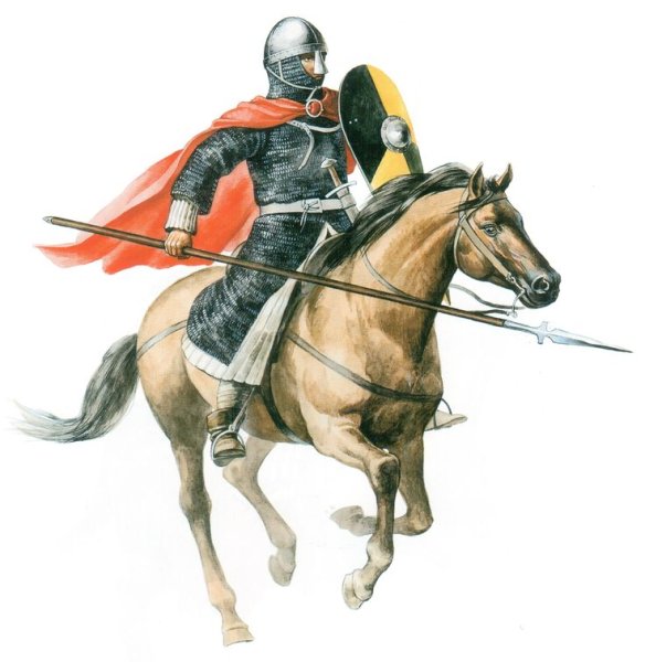 Русский конный воин 13 века реконструкция