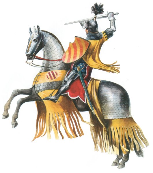 Итальянская конница 14 века рисунки