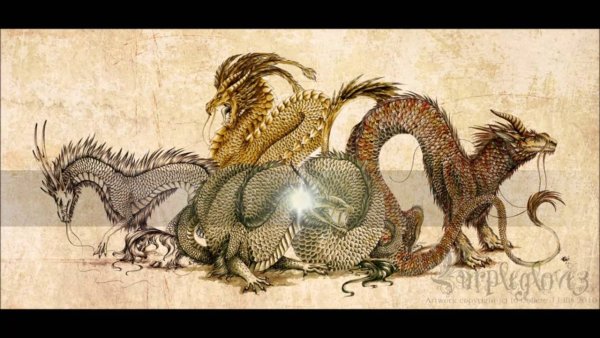 Рисунки коричневый порядок в стране дракона