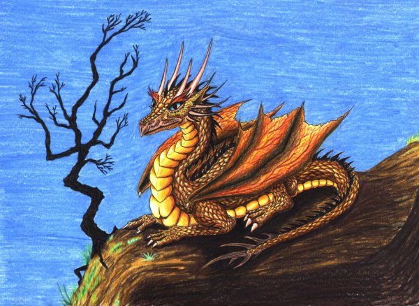 Сказочный дракон