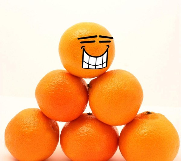 Рисунки король апельсиновый