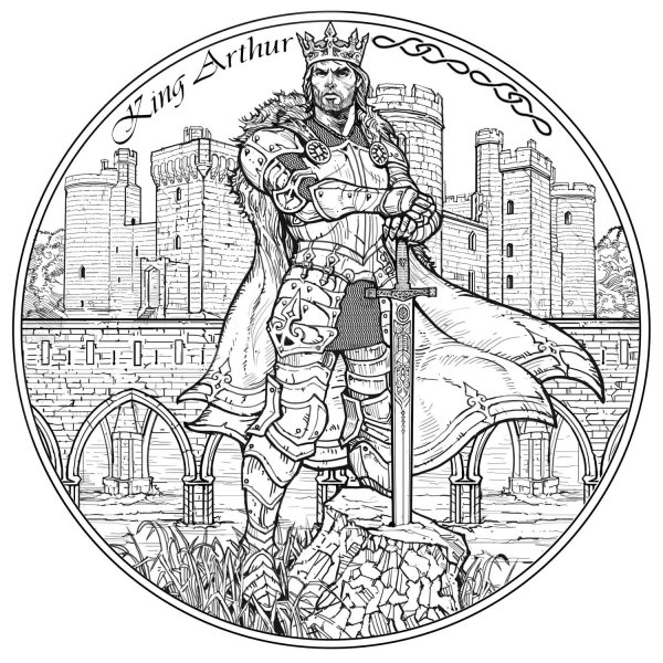 Рыцари круглого стола Король Артур Британия