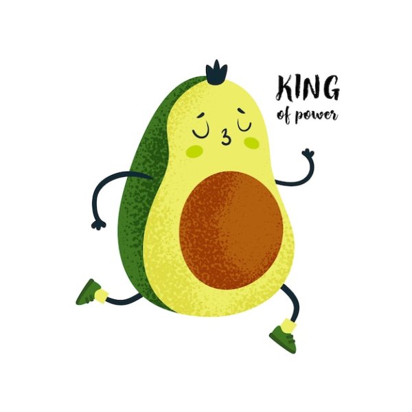Рисунок Король авокадо