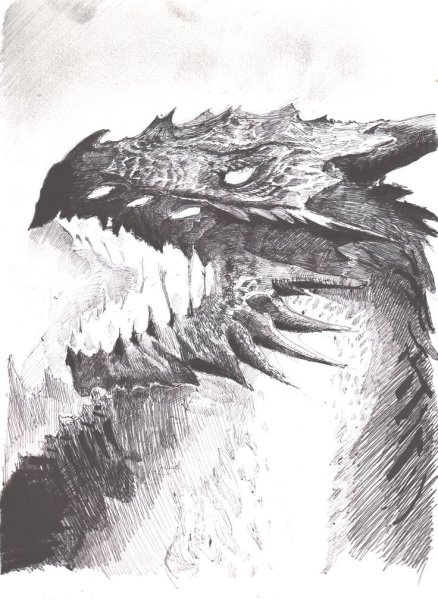 Нарисовать рисунок короля драконов