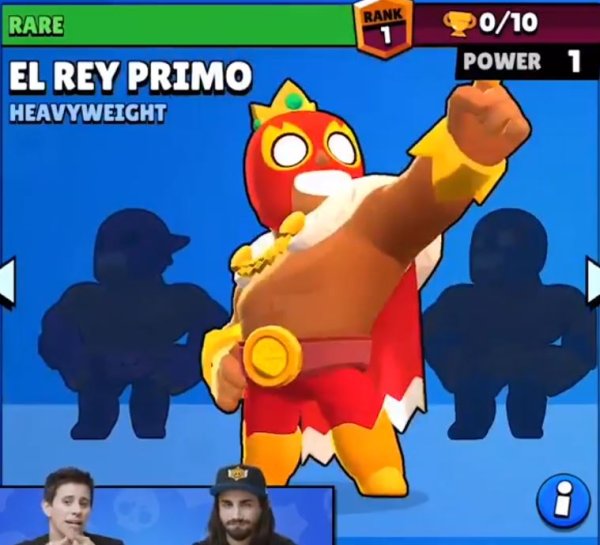 Brawl Stars Эль Рей Примо