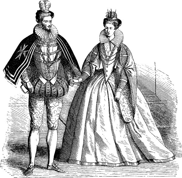Генрих 3 и Луиза Лотарингская