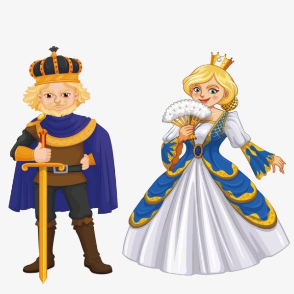 Король и Королева сказочные