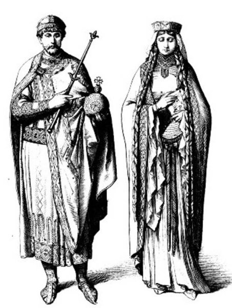 Романский стиль в костюме раннего средневековья