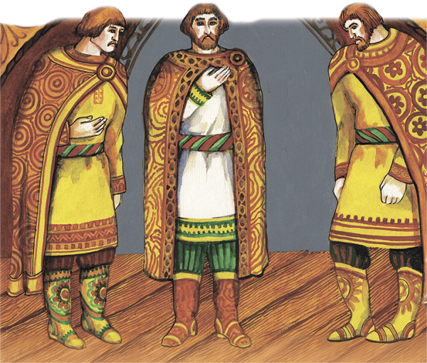Рисунки король и три сына