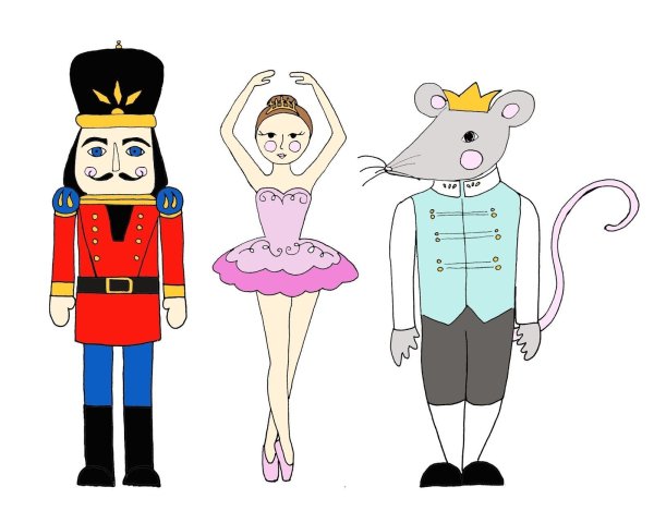 Главные персонажи балета Щелкунчик мышиный Король