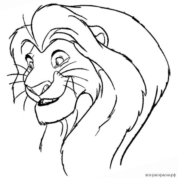 Король Лев рисунки Муфаса