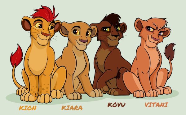 Рисунки король лев персонажи