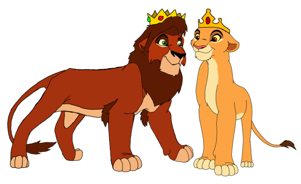Рисунки король лев с короной