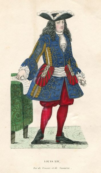 Костюма короля Людовика XIV