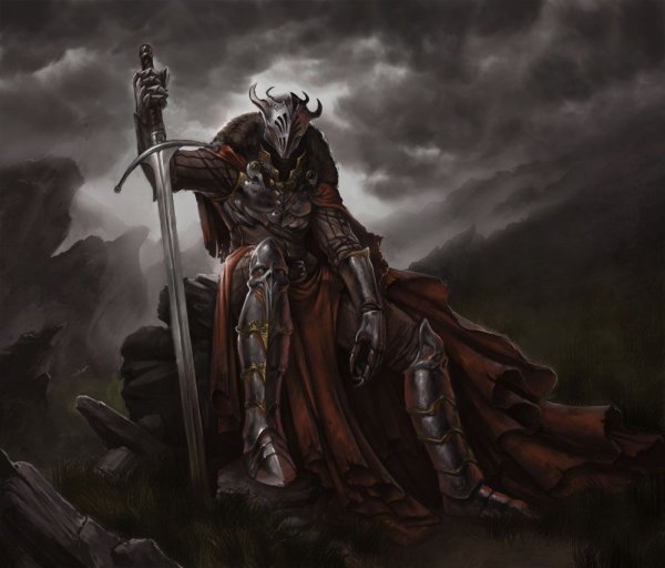 Рыцарь смерти темный Паладин Art