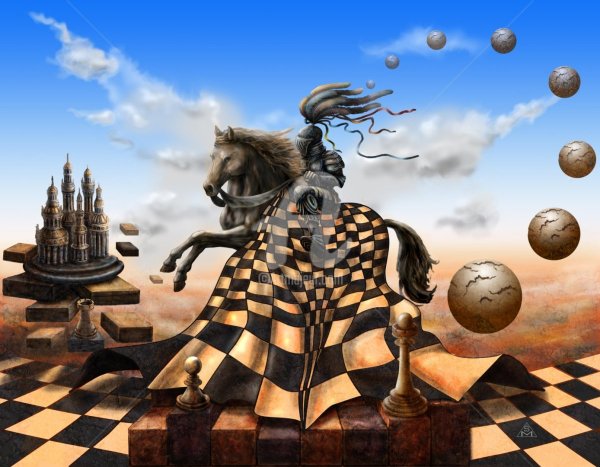 Алиса в Зазеркалье шахматы